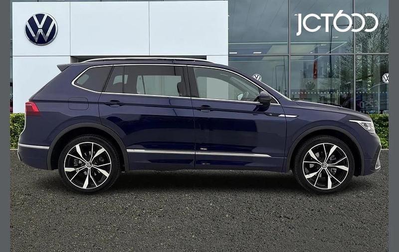 Used VW Tiguan Allspace R-line 150 HP (110 kW) 2025 Blue SUV