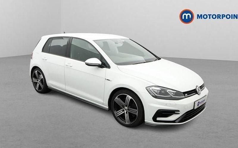 White Used 2020 VW Golf VII R Hatchback | £23,499 (Super price) - Image 1/4