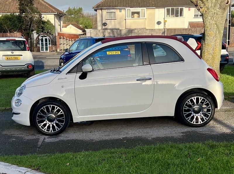 Used Fiat 500C Dolcevita 70 HP (51 kW) 2021 White Cabriolet