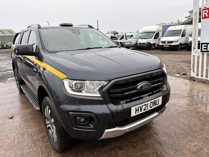 Grey Used 2021 Ford Ranger Wildtrack Pickup | £12,495 (Super price) - Image 1/4