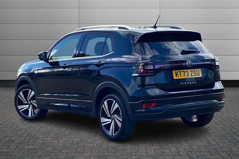 Used VW T-Cross R-line 110 HP (80 kW) 2023 Black SUV