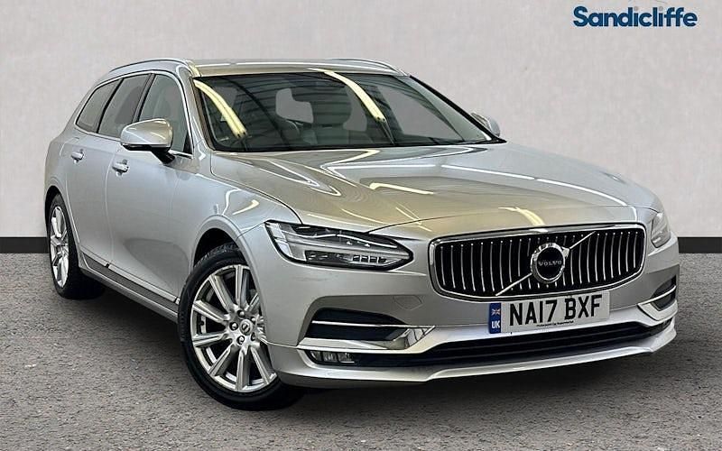 Used Volvo V90 Inscription 190 HP (139 kW) 2019 Silver Estate