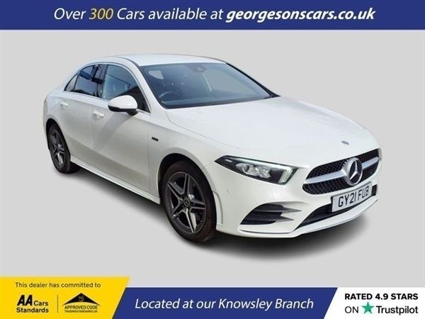 White Used 2021 Mercedes A250 Executive Sedan | £19,080 (Expensive) - Image 1/1