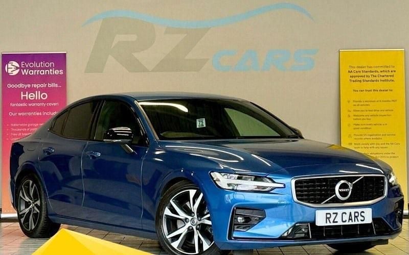 Used Volvo S60 R-Design 250 HP (183 kW) 2019 Blue Sedan