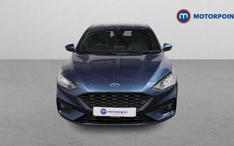 Used Ford Focus ST-Line X 125 HP (91 kW) 2020 Blue Hatchback