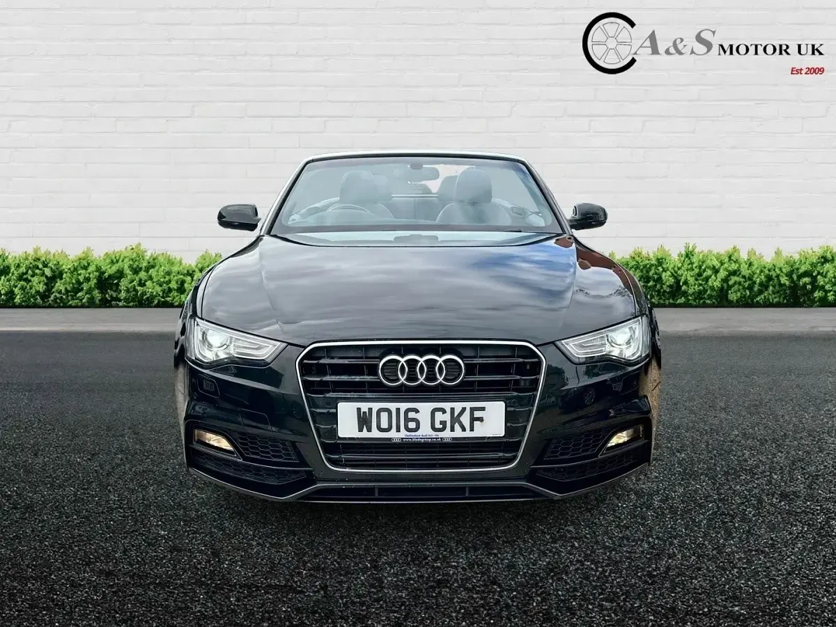 Begagnad Audi A5 Cabriolet S-Line 175 HK (128 kW) 2016 Svart Cab