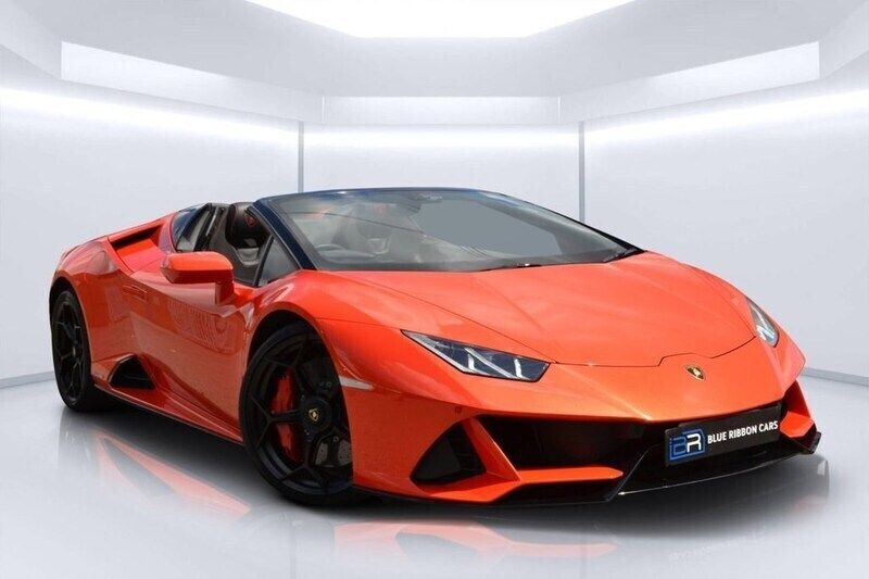 Orange Used 2021 Lamborghini Huracán Cabriolet | £209,990 (Super price) - Image 1/4
