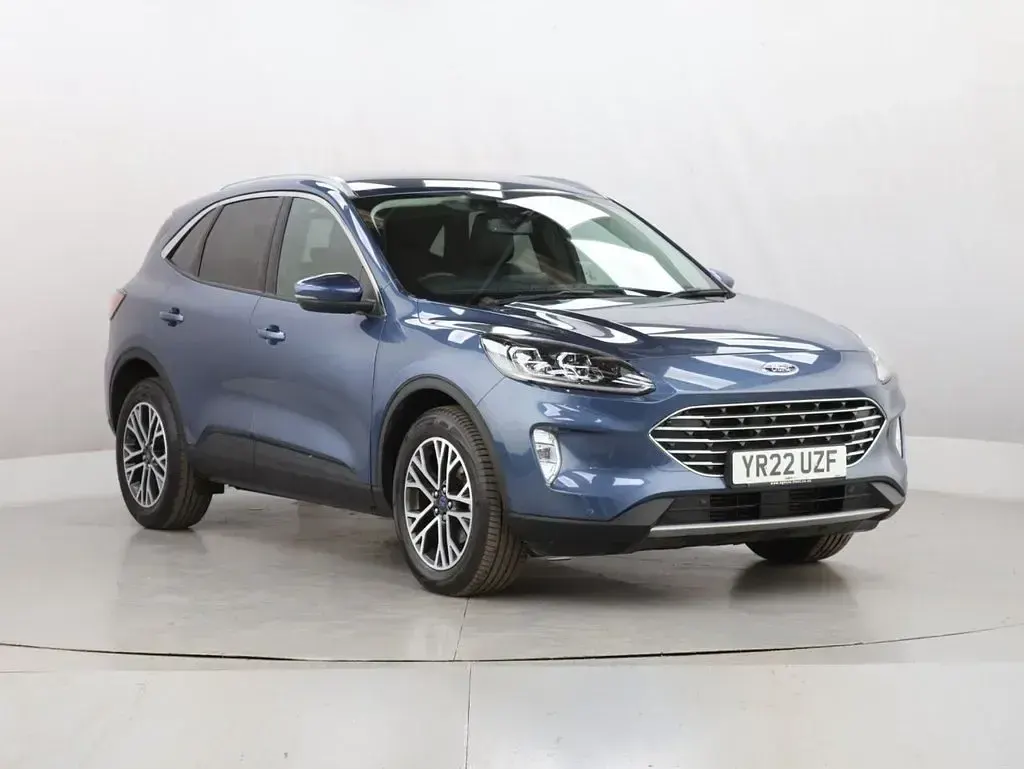 Used Ford Kuga Titanium 120 HP (88 kW) 2022 Blue SUV
