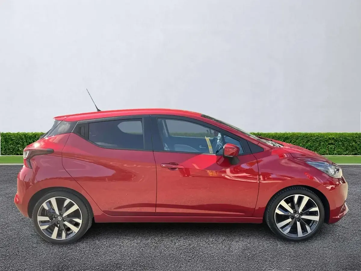 Used Nissan Micra Tekna 2022 Red Hatchback