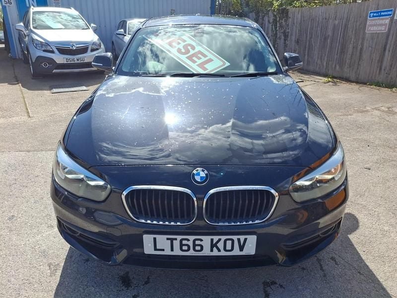 Used BMW 118 Sport Line 2016 Black Hatchback
