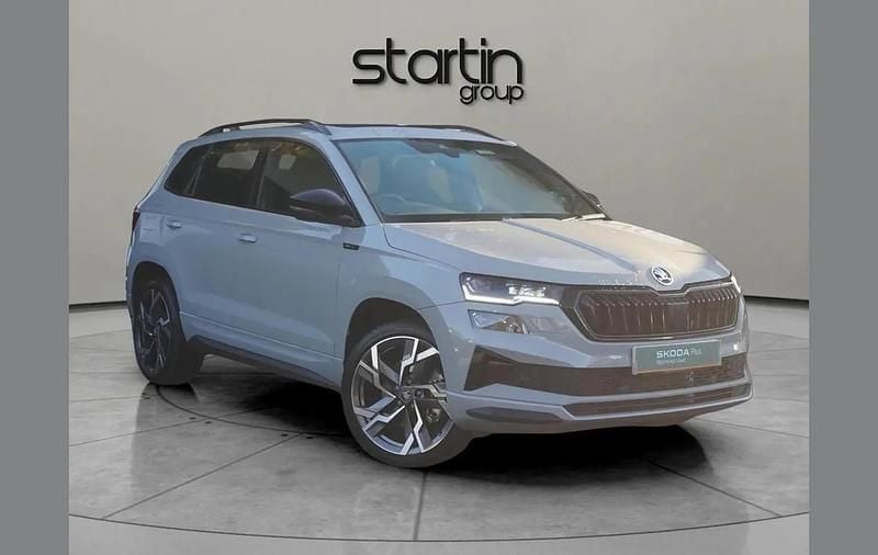 Grey Used 2025 Skoda Karoq SportLine SUV | £26,950 (Good price) - Image 1/4