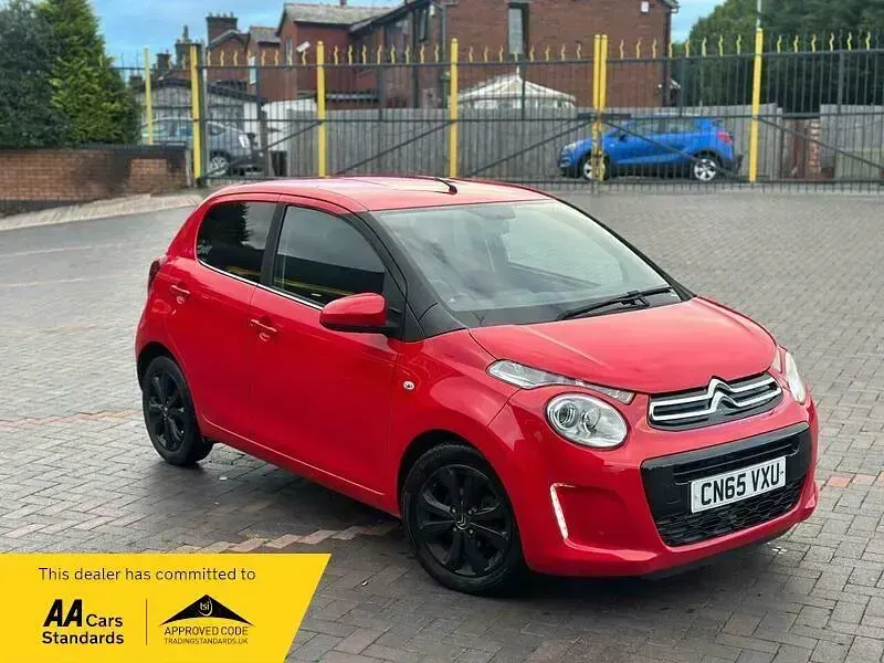 Used Citroën C1 Flair 82 HP (60 kW) 2015 Red Hatchback