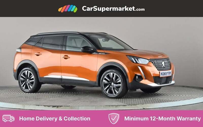 Orange Used 2020 Peugeot 2008 GT-line SUV | £12,997 (Fair price) - Image 1/4