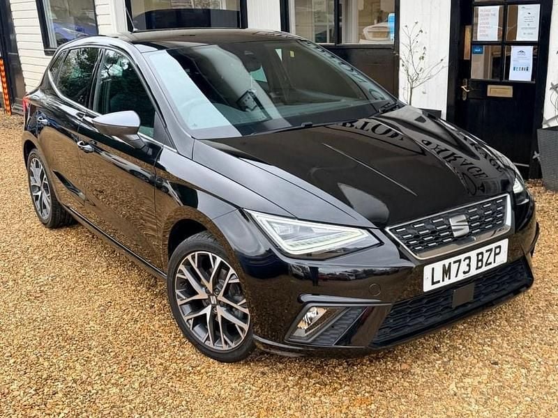 Used Seat Ibiza XCELLENCE 110 HP (80 kW) 2023 Black Hatchback