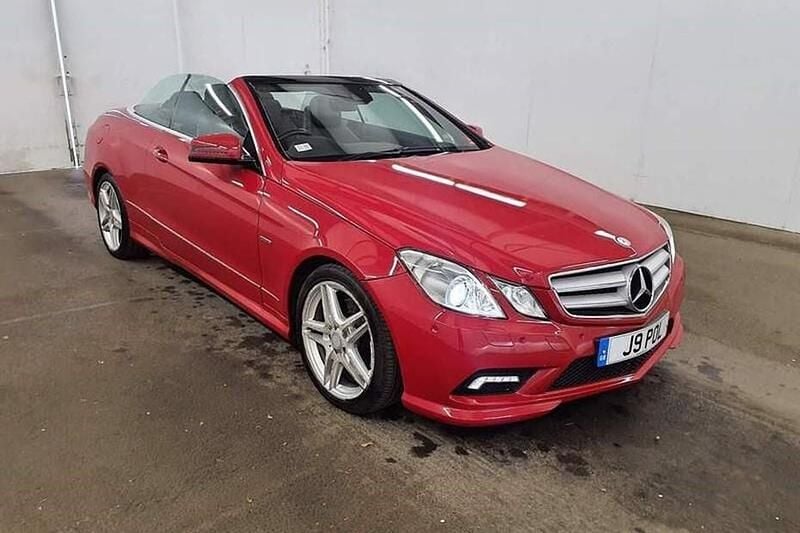 Red Used 2010 Mercedes E350 Cabriolet | £7,499 (Fair price) - Image 1/1