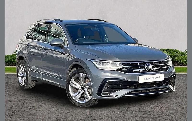 Grey Used 2023 VW Tiguan R-line Edition SUV | £27,495 (Fair price) - Image 1/4