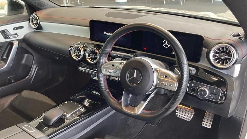 Used Mercedes CLA220 AMG Line Premium Plus 190 HP (139 kW) 2023 Polar white Sedan