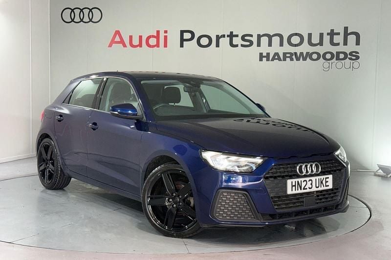 Blue Used 2023 Audi A1 Sportback Black Edition Hatchback | £16,790 (Good price) - Image 1/4