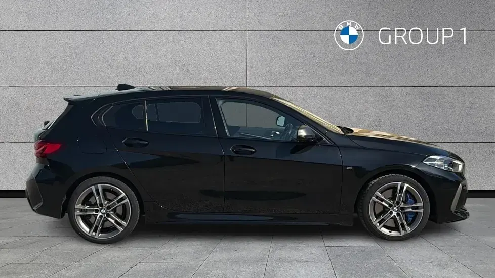 Used BMW M135 Shadowline 302 HP (222 kW) 2023 Black sapphire metallic paint Hatchback