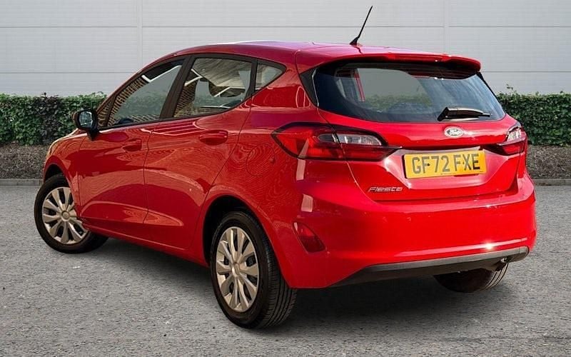 Used Ford Fiesta Trend 101 HP (74 kW) 2022 Red Hatchback