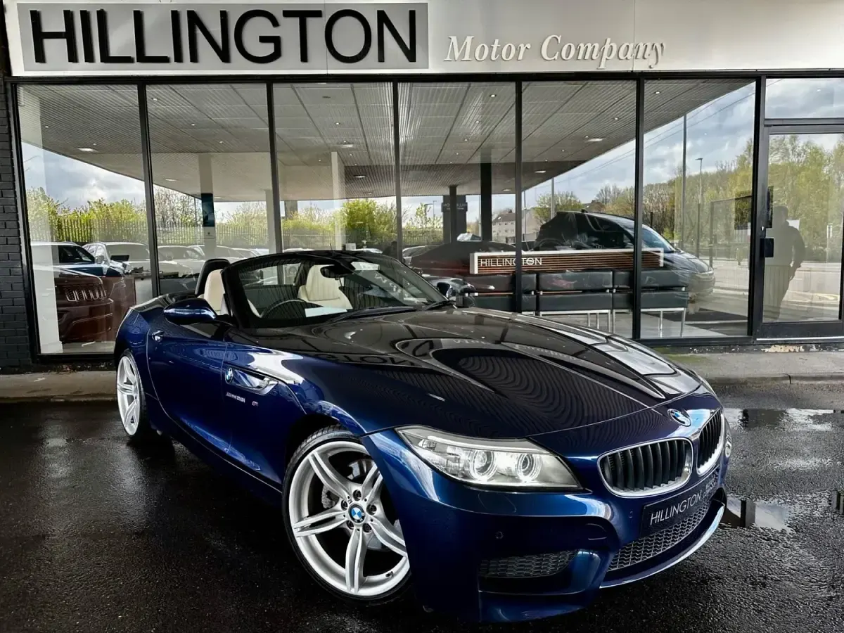 Begagnad BMW Z4 M Sport 2014 Blå Cab