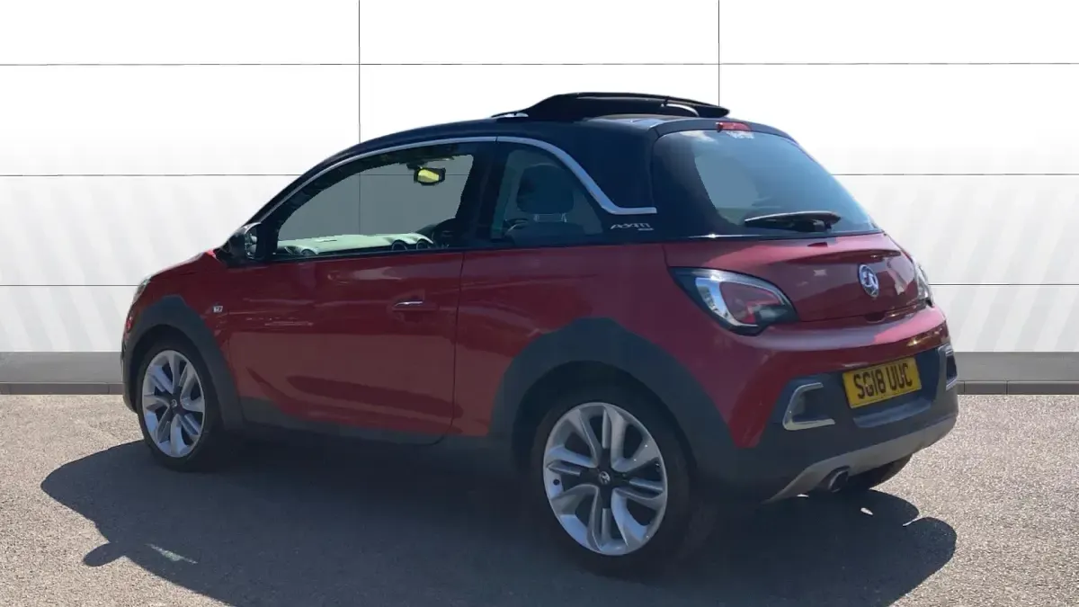 Used Vauxhall Adam Rocks 70 HP (51 kW) 2018 Red Hatchback
