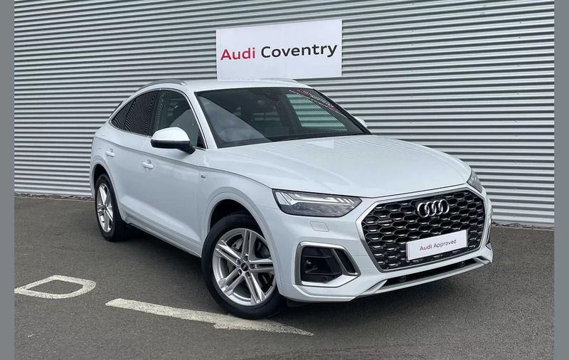 White Used 2022 Audi Q5 S-Line SUV | £33,480 (Fair price) - Image 1/4