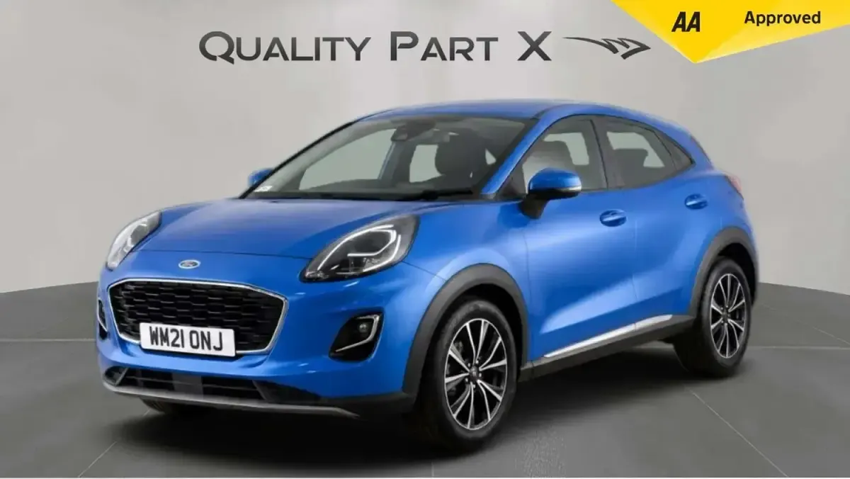 Used Ford Puma Titanium 125 HP (91 kW) 2021 Blue SUV