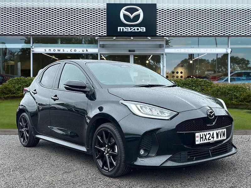Jet black Used 2024 Mazda 2 Homura-Line | £17,943 - Image 1/4
