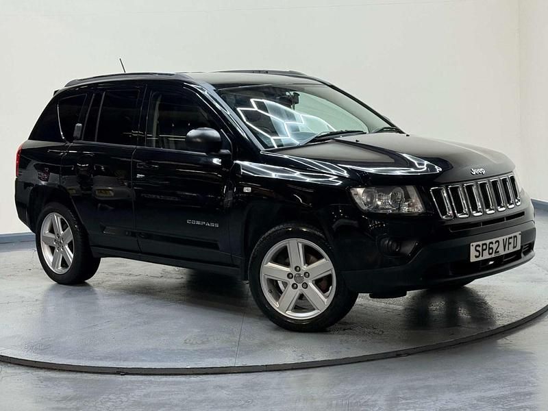 Black Used 2012 Jeep Compass Limited SUV | £4,950 (Fair price) - Image 1/4