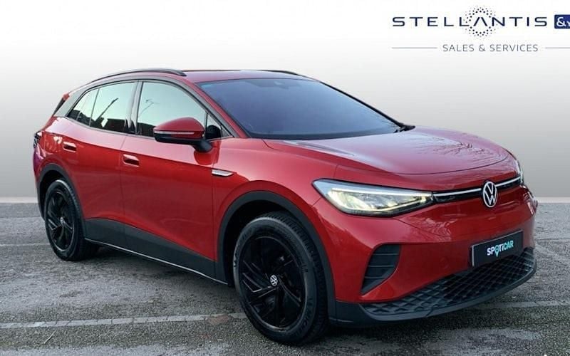 Blue Used 2021 VW ID.4 Pure SUV | £17,936 (Fair price) - Image 1/3