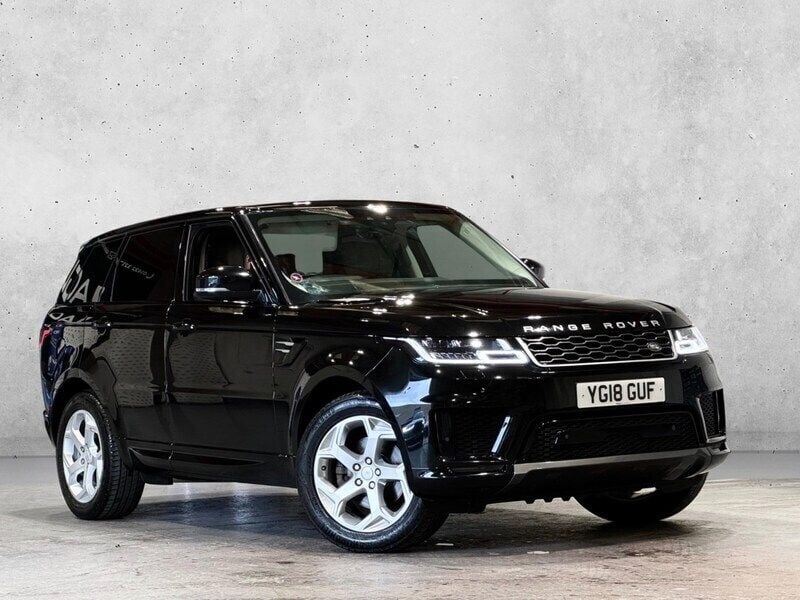 Black Used 2018 Land Rover Range Rover Sport HSE SUV | £21,500 (Fair price) - Image 1/4