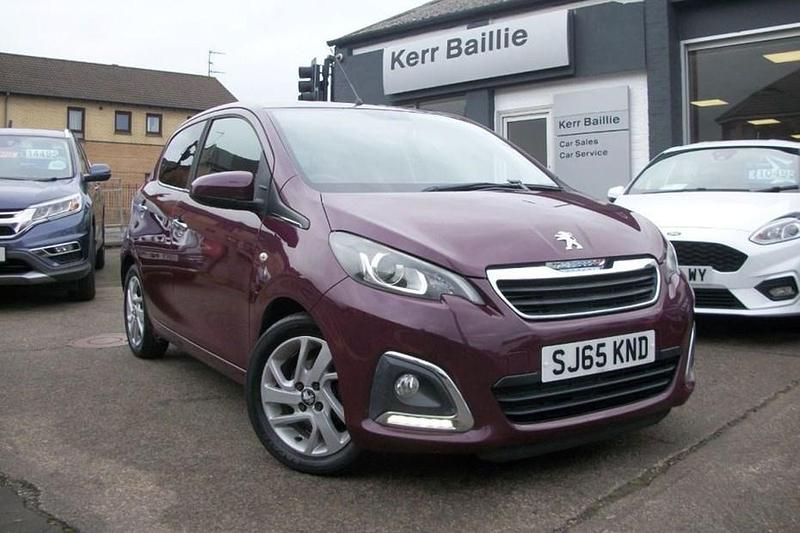 Mauve/purple Used 2015 Peugeot 108 Hatchback | £4,495 (Fair price) - Image 1/1