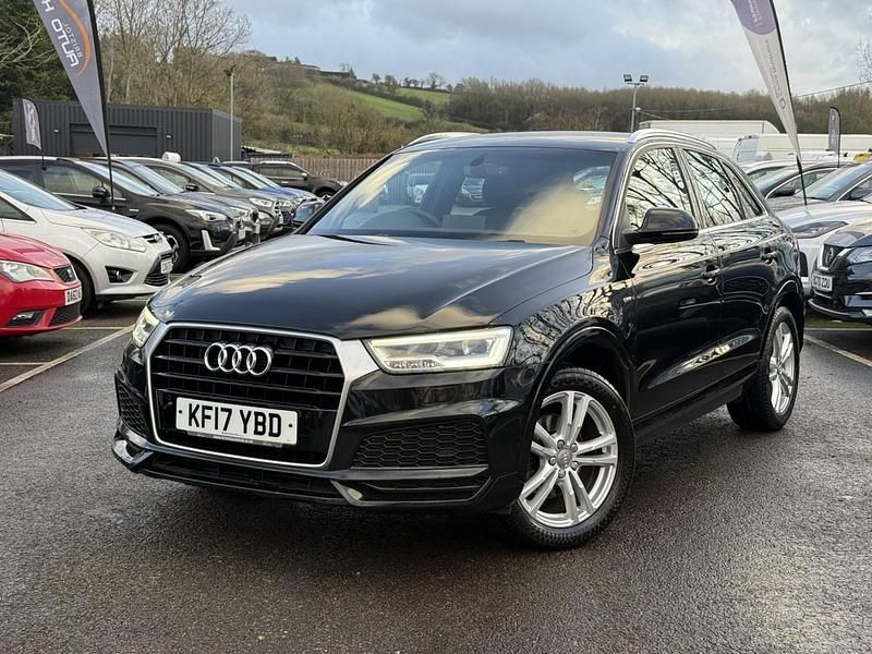 Used Audi Q3 S-Line 150 HP (110 kW) 2017 Black SUV