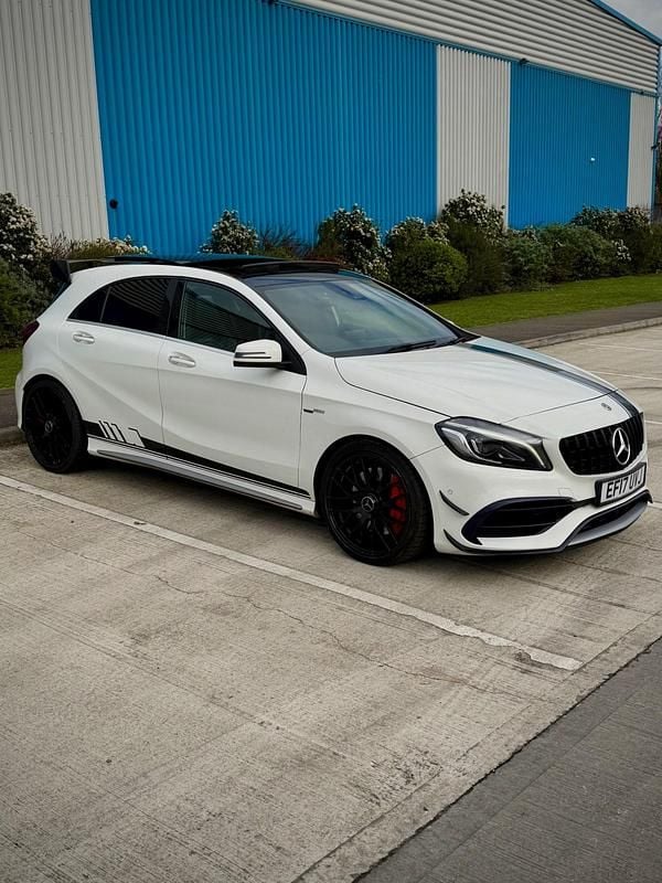 Used Mercedes A45 AMG 2017 White Hatchback
