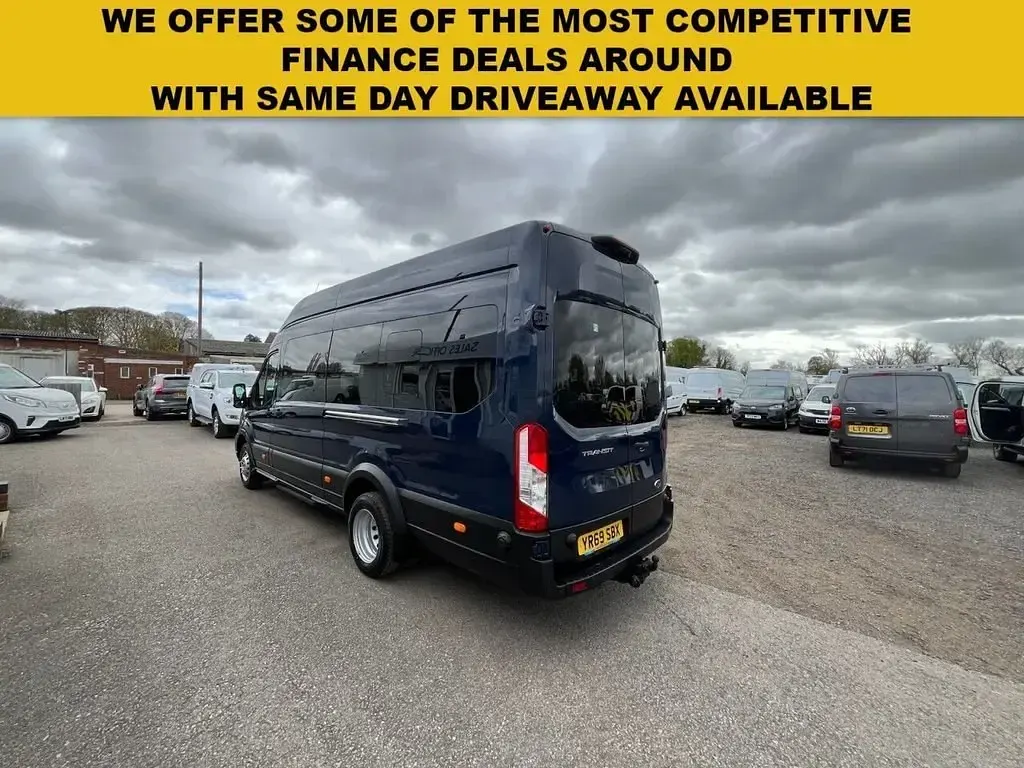 Usado Ford Transit Trend 170 HP (125 kW) 2019 Azul