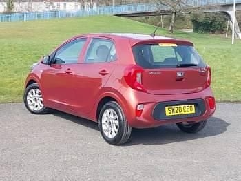Used Kia Picanto 2020 Orange Hatchback