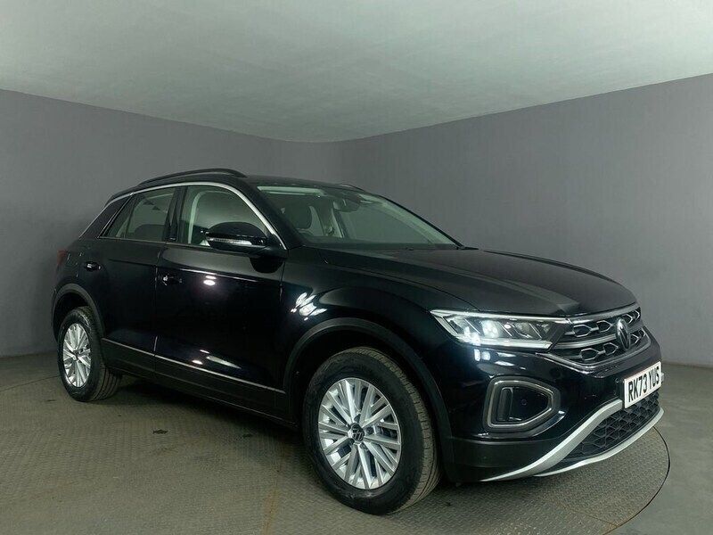 Black Used 2023 VW T-Roc S SUV | £18,999 (Fair price) - Image 1/4