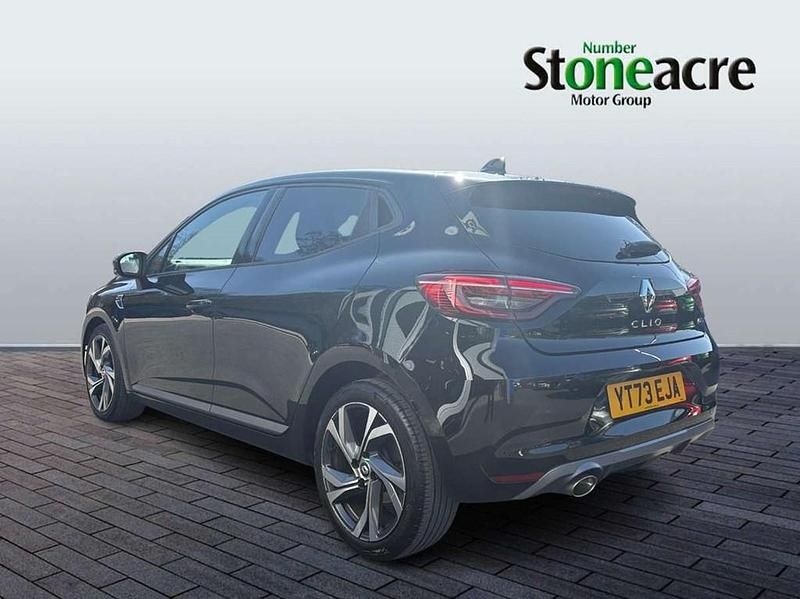 Used Renault Clio V RS Line 88 HP (64 kW) 2023 Black Hatchback