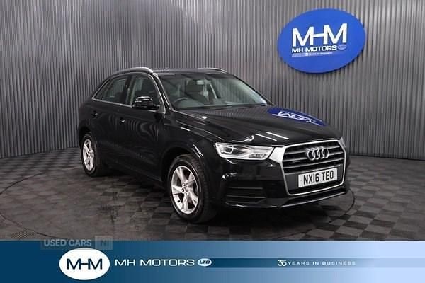 Used Audi Q3 Design 150 HP (110 kW) 2016 Black SUV