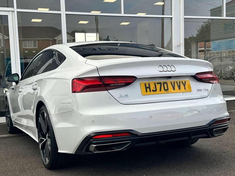 Used Audi A5 Sportback Business 2020 White Hatchback