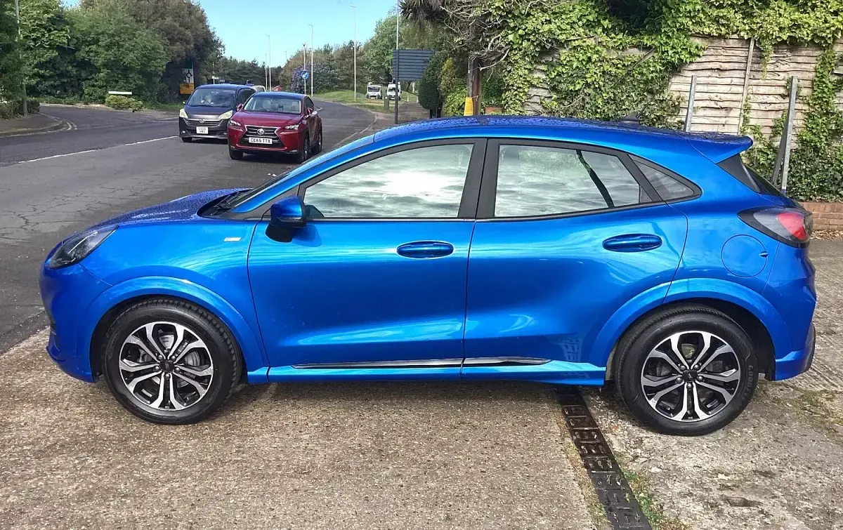 Used Ford Puma ST-Line 125 HP (91 kW) 2021 Blue SUV