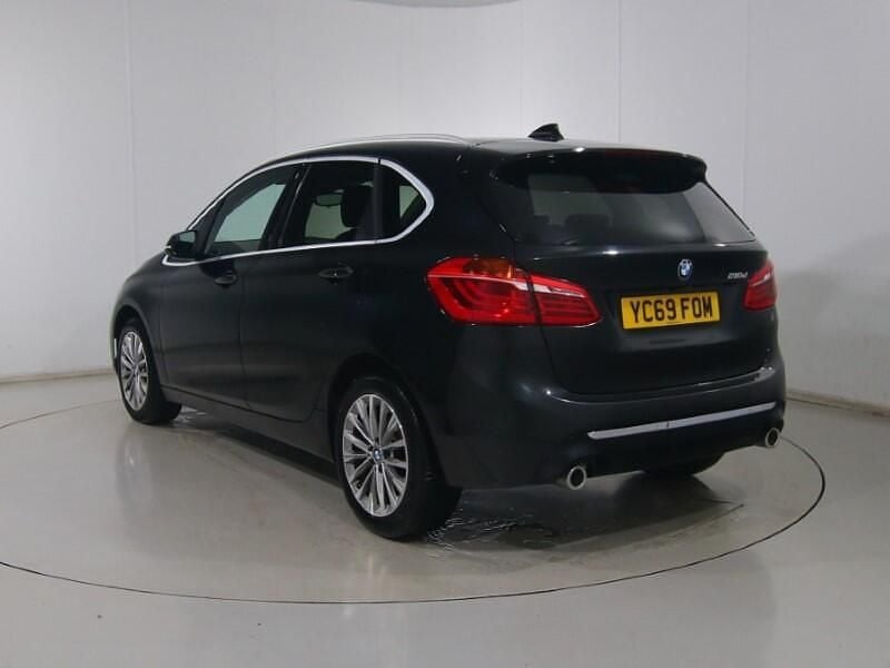 Used BMW 218 Active Tourer Luxury Line 150 HP (110 kW) 2019 Black MPV