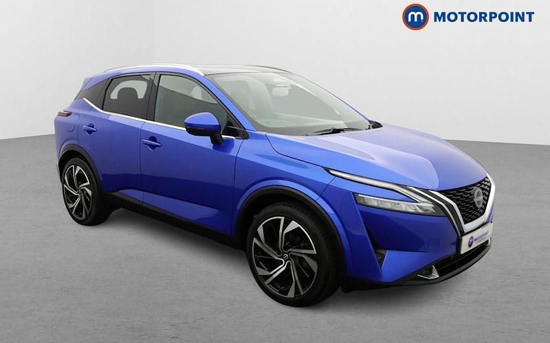 Blue Used 2022 Nissan Qashqai Tekna+ SUV | £18,249 (A bit pricey) - Image 1/4