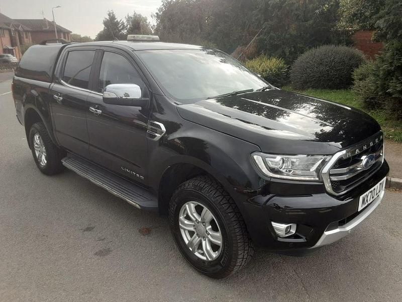 Black Used 2020 Ford Ranger Limited Pickup | £16,000 (Fair price) - Image 1/4