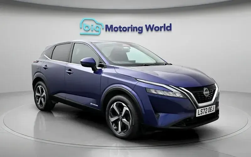 Used Nissan Qashqai N-Connecta 190 HP (139 kW) 2022 Blue SUV