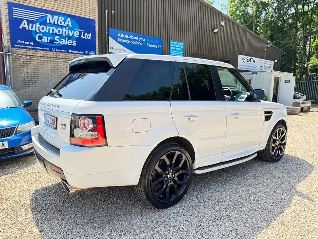 Used Land Rover Range Rover HSE 255 HP (187 kW) 2012 White SUV