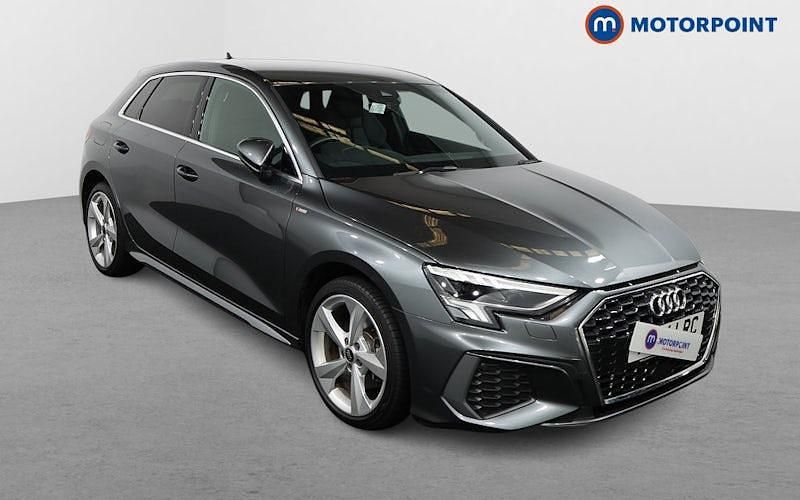 Used 2024 Audi A3 Sportback e-tron S-Line Sedan | £24,349 (Fair price) - Image 1/4