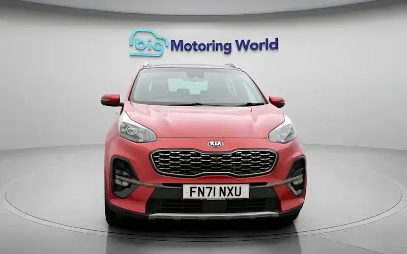 Used Kia Sportage GT-Line S 136 HP (100 kW) 2021 Red SUV