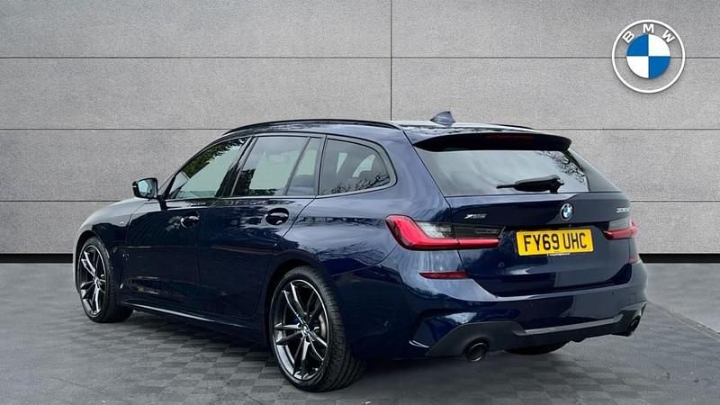 Used BMW 330 M Sport 261 HP (191 kW) 2019 Blue Estate